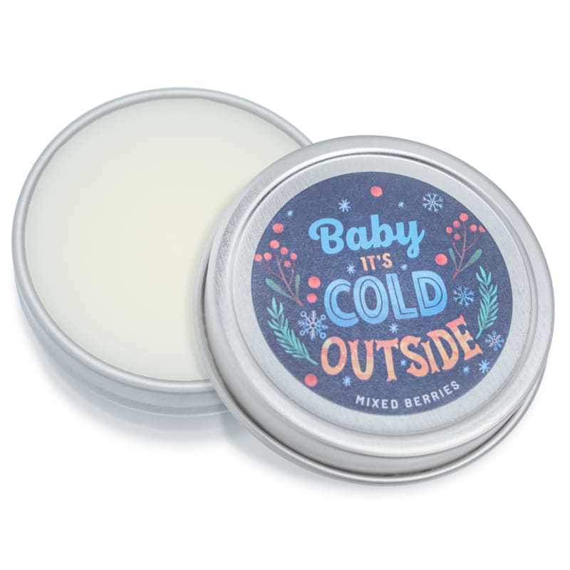 Custom Natural Lip Balm Tins 12