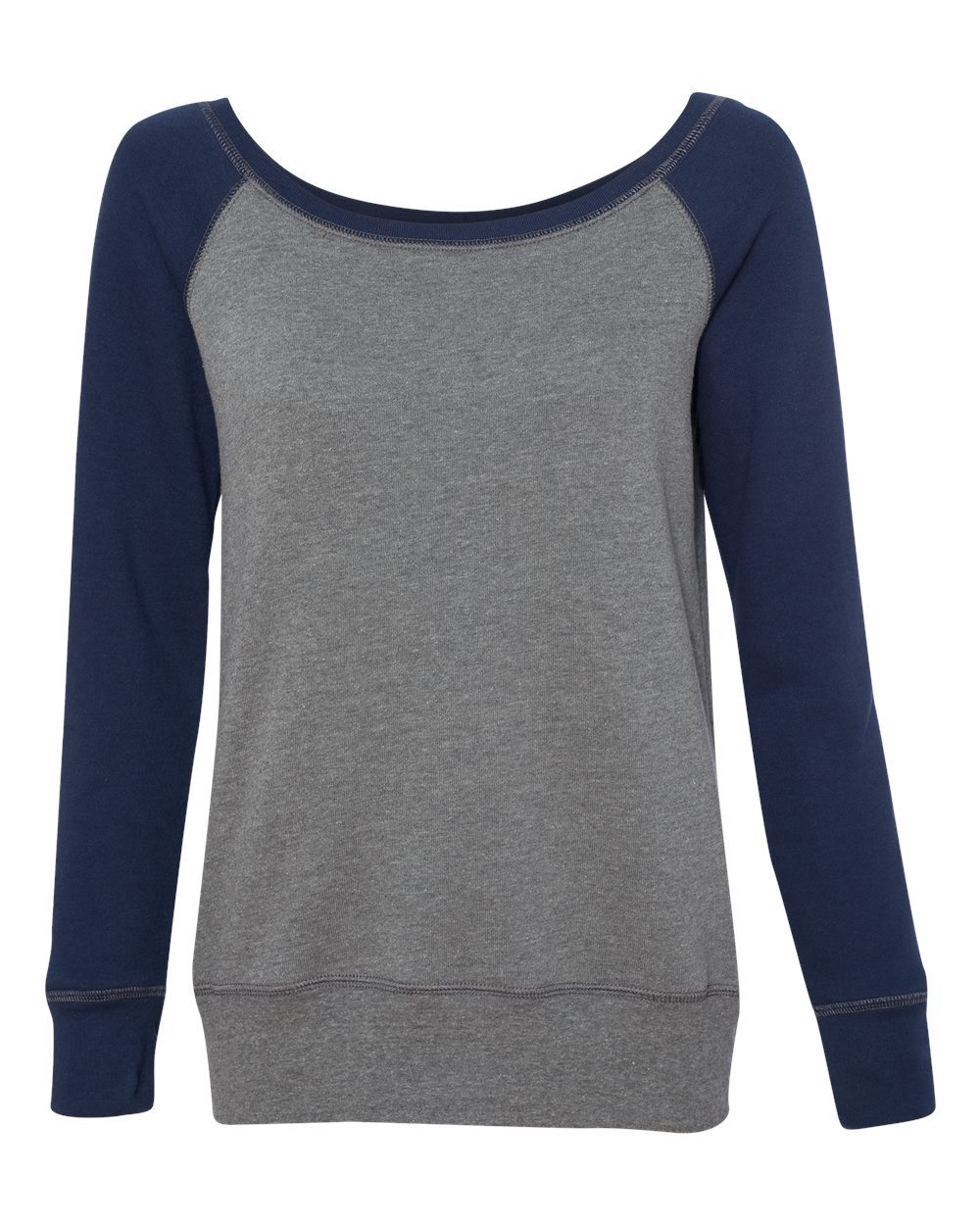 Women's Sponge Fleece Wide Neck Sweatshirt - 7501 40