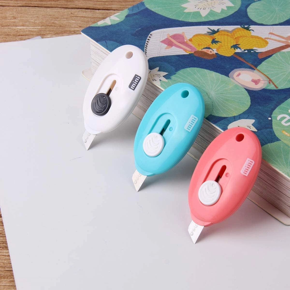 Mini Box Letter Opener With Keychain 2