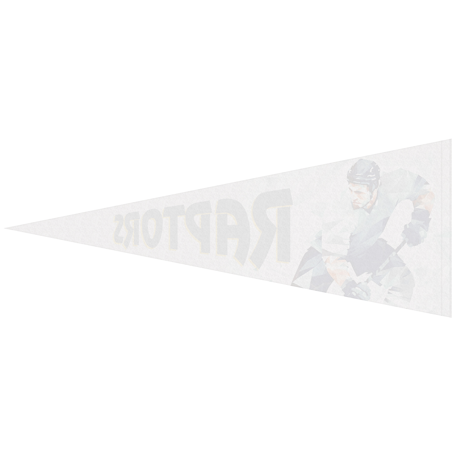12" x 30" Custom Printed Soft Felt Pennant 3