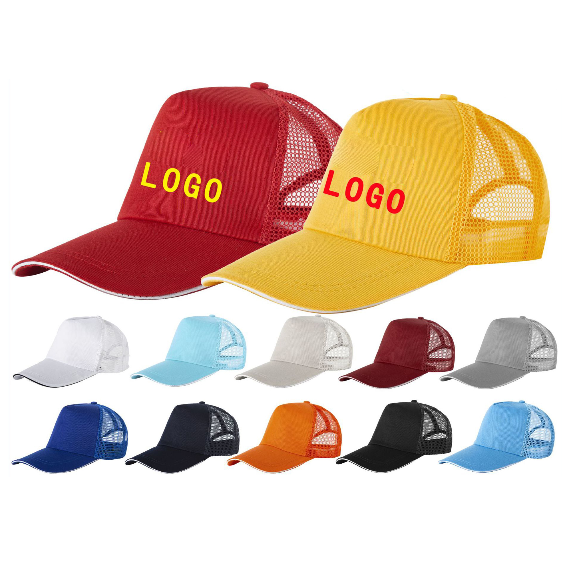 Baseball Cap Mesh Trucker Hat 2