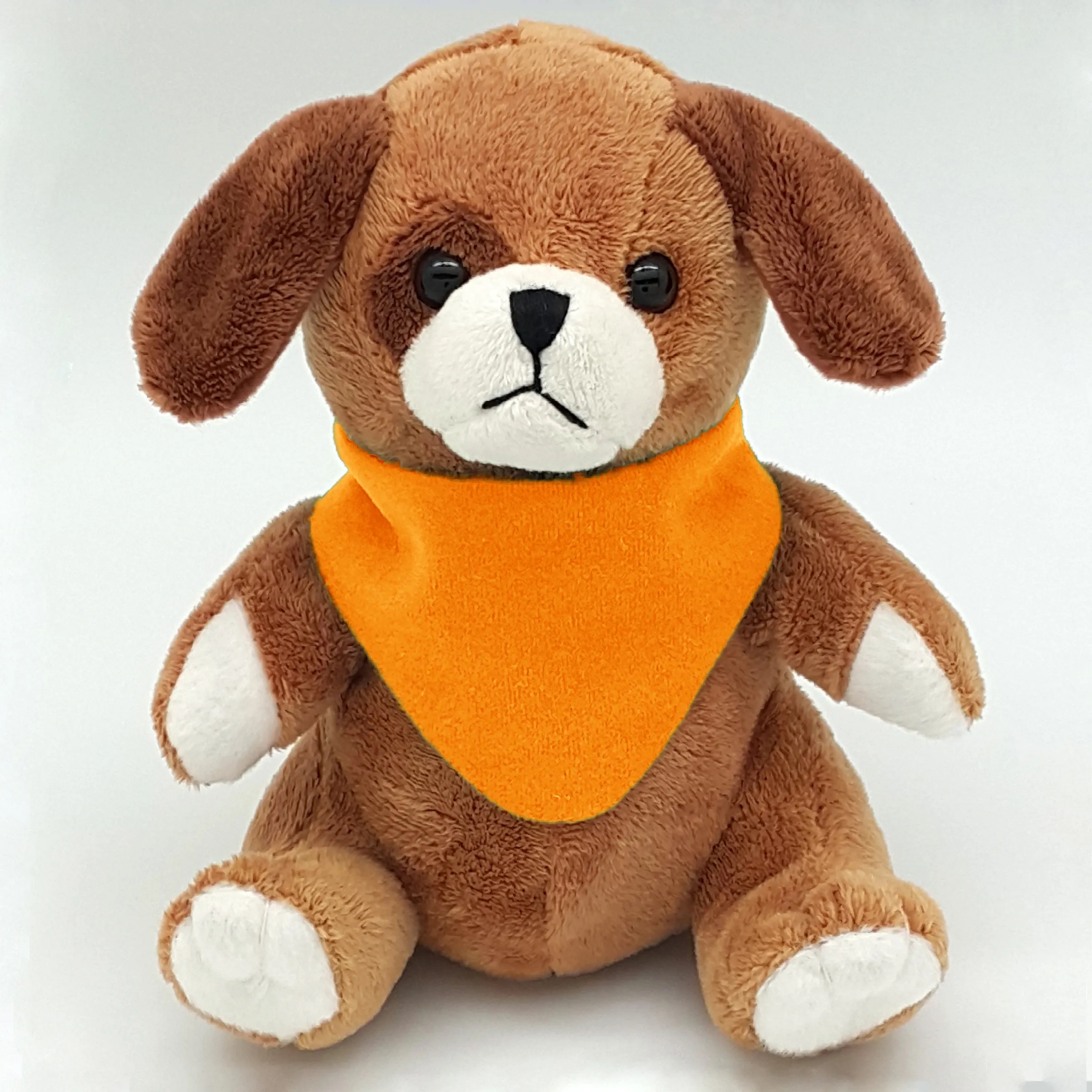 6" Beanie Dog with Embroidered Eyes 1