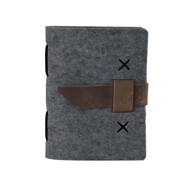 Harlequin Felt Journal 70