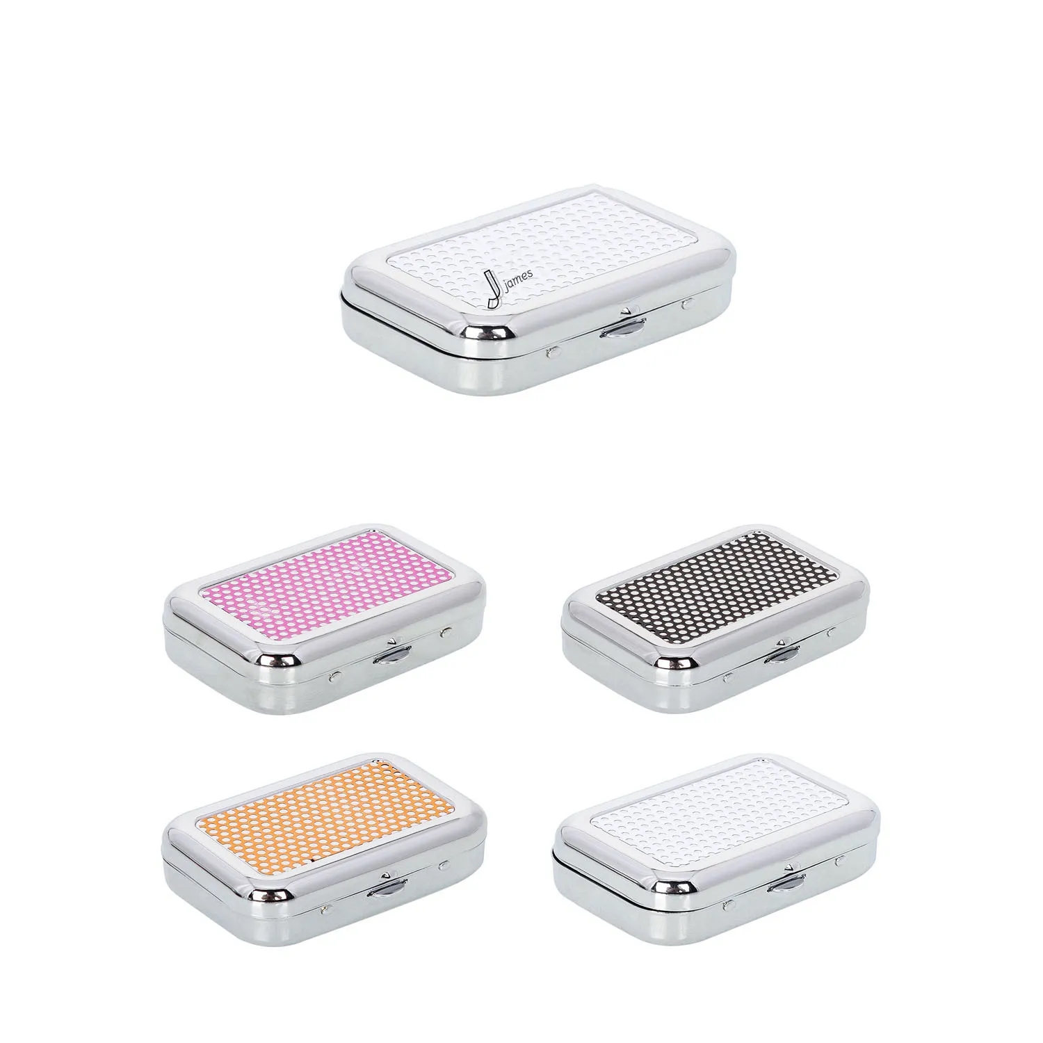 Square Metal Ashtray 1