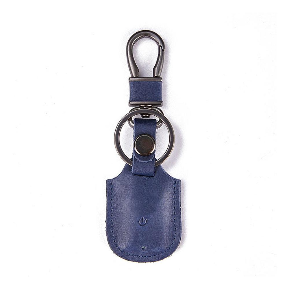 Case Keychain For Apple Airtag Holder PU Tag Clip Key Ring 3