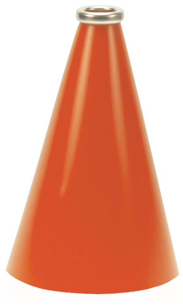 12" Riveted Megaphone - No Handle 7