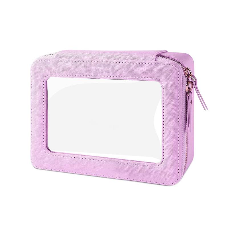 Clear and Waterproof Portable Travel Makeup Bag 5