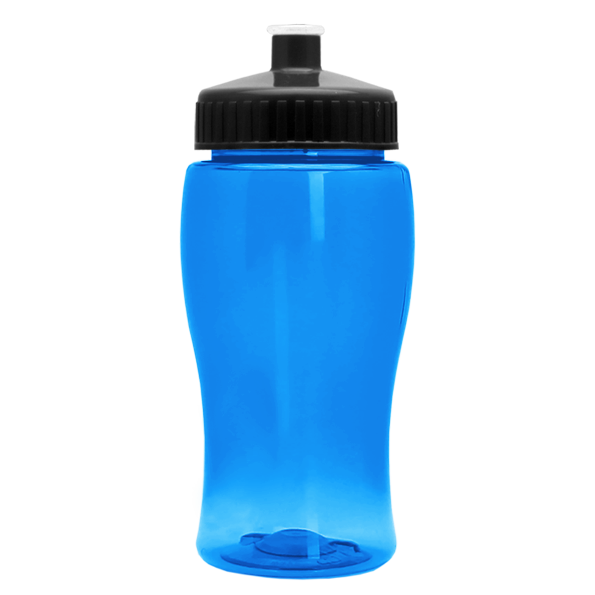 Poly-Pure Jr. - 18 oz. Transparent Bottle with Push pull 3