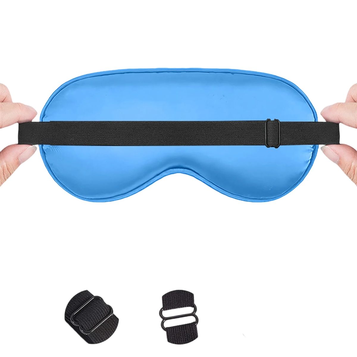 Adjustable Eye Mask Satin Soft Design 18
