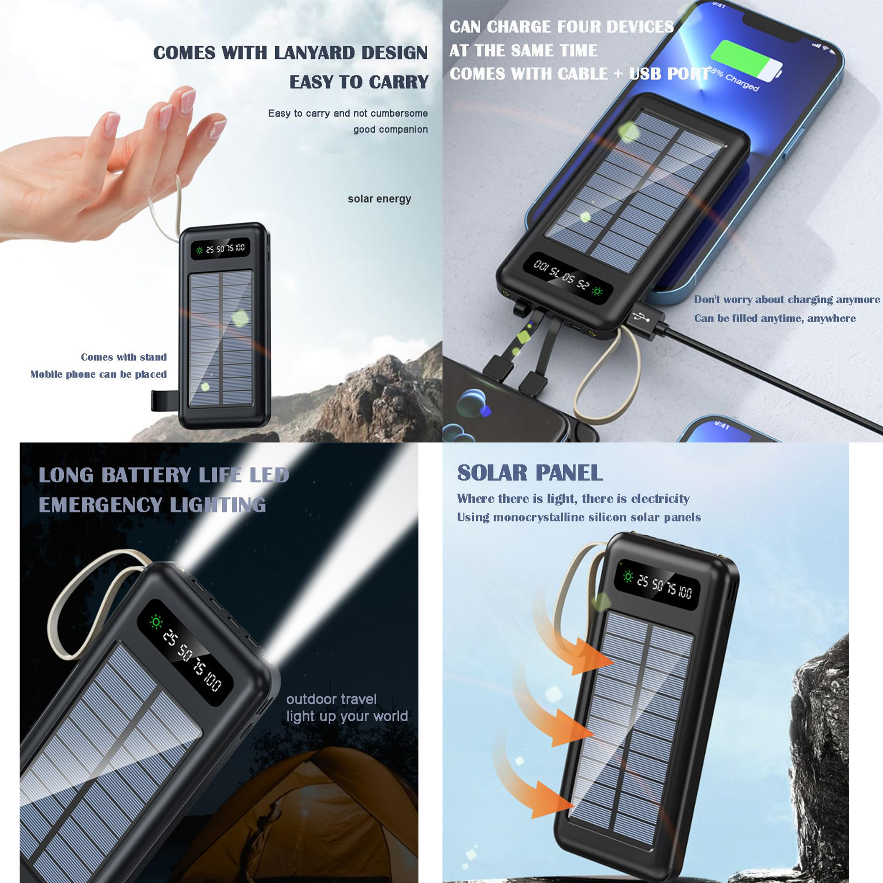 10000mAh Magnetic Wireless Portable Charger Power Bank