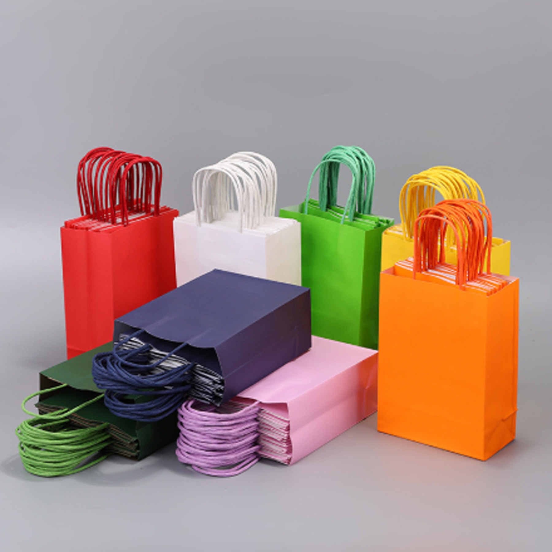 Colored Kraft Paper Bag 2