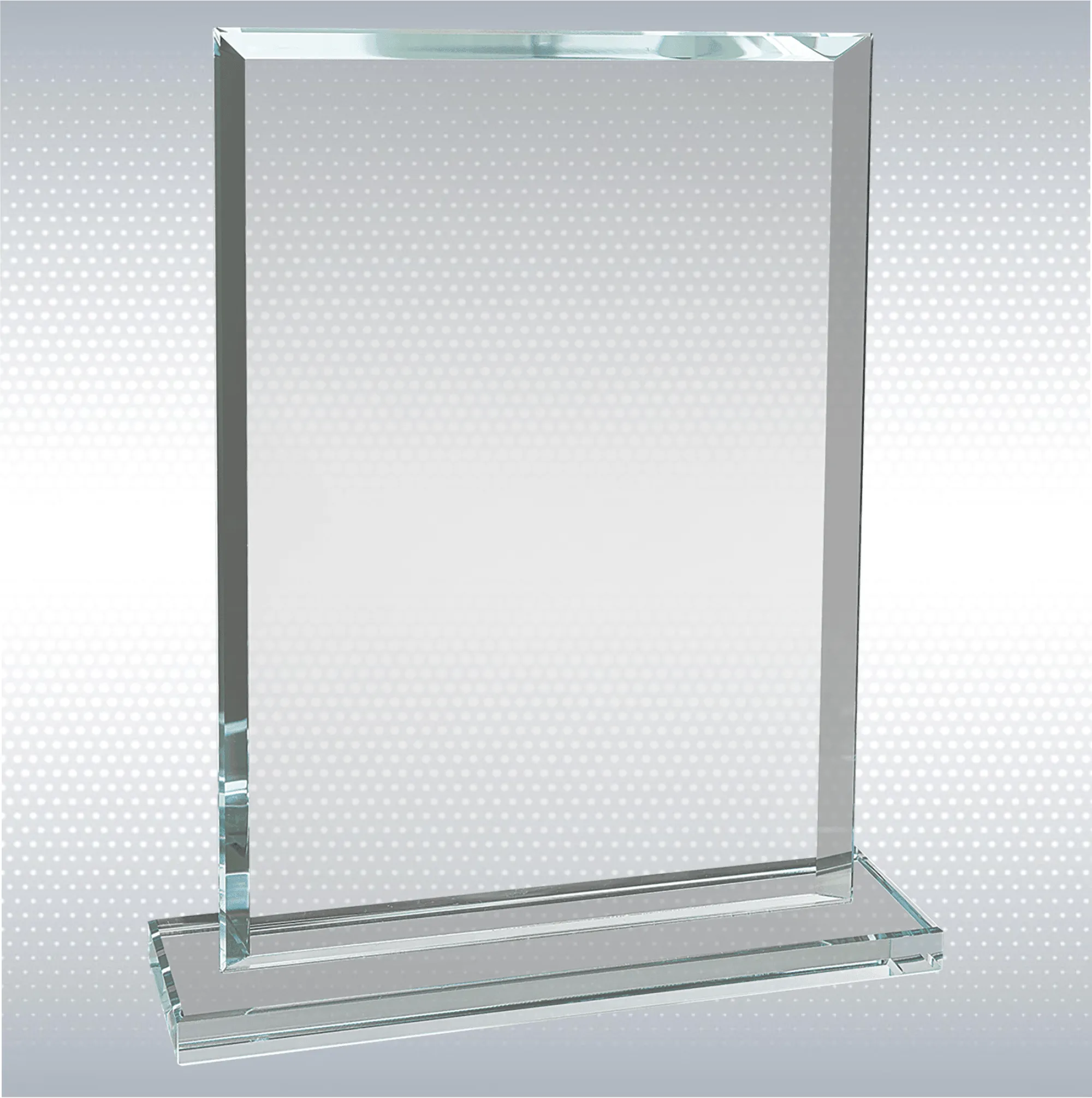 Rectangle Clear Glass Award 3