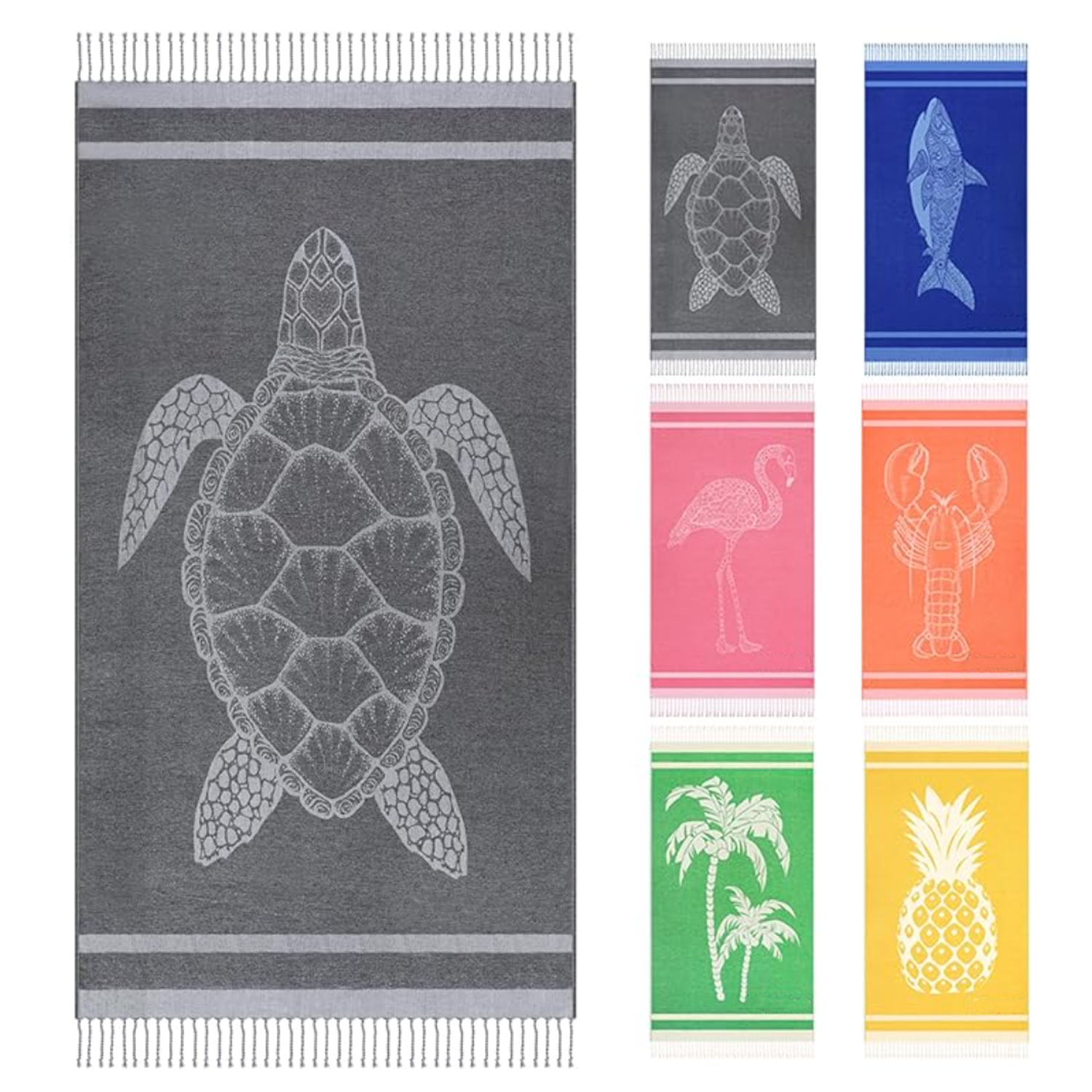 Turkish Jacquard Beach Towel 3