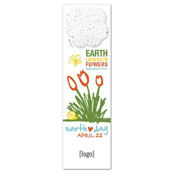 Seed Paper Shape Bookmark 19