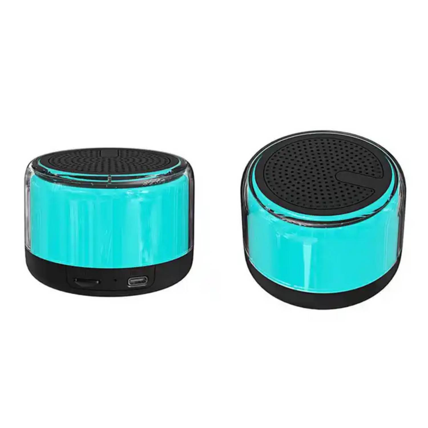 LED Light Wireless Bluetooth Speaker with TF Card Slot 5
