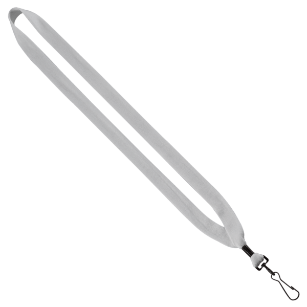 3/4" Cotton Lanyard with Metal Crimp & Swivel Snap Hook 9