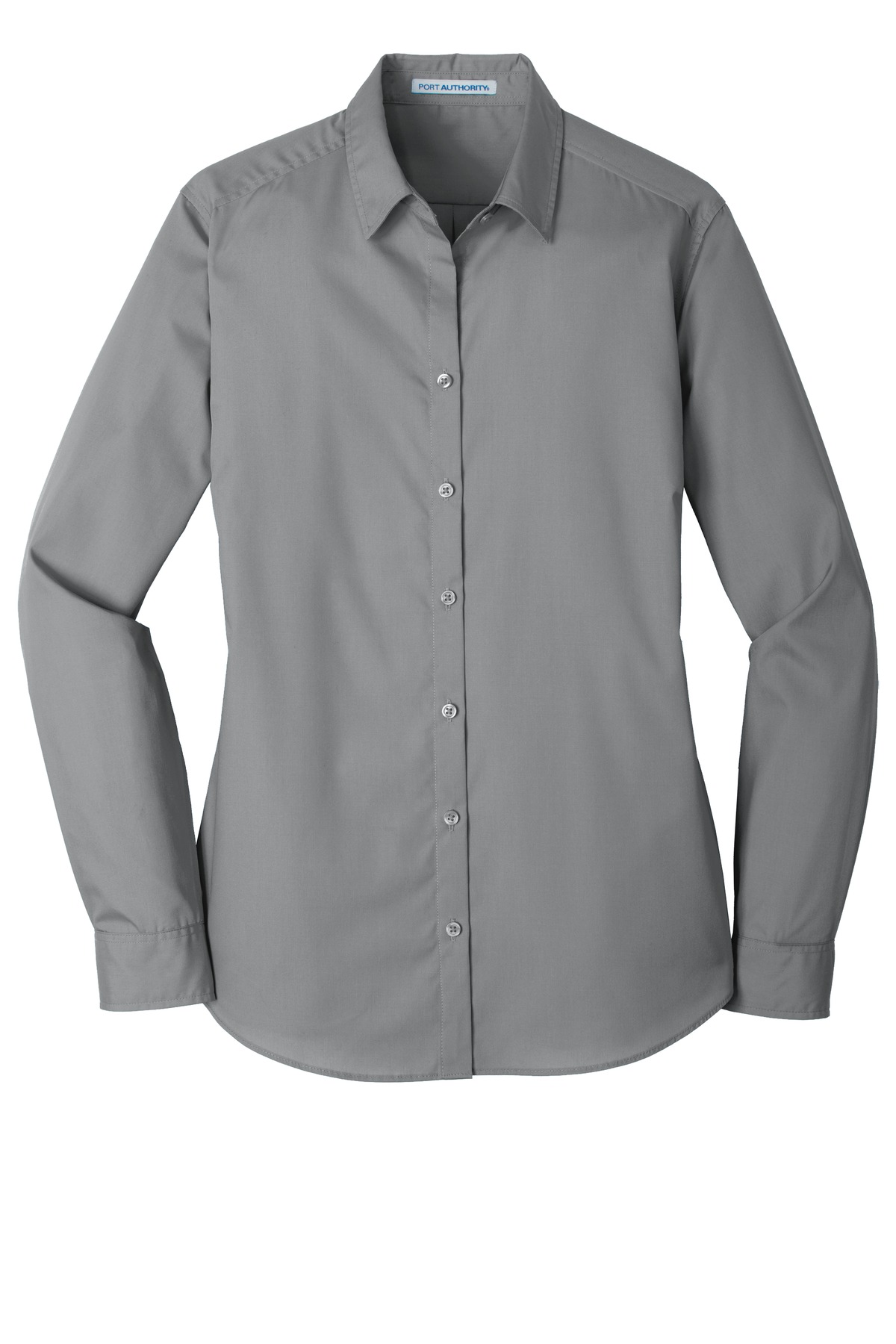 Port Authority Women's Long Sleeve Carefree Poplin Shirt. LW100 9