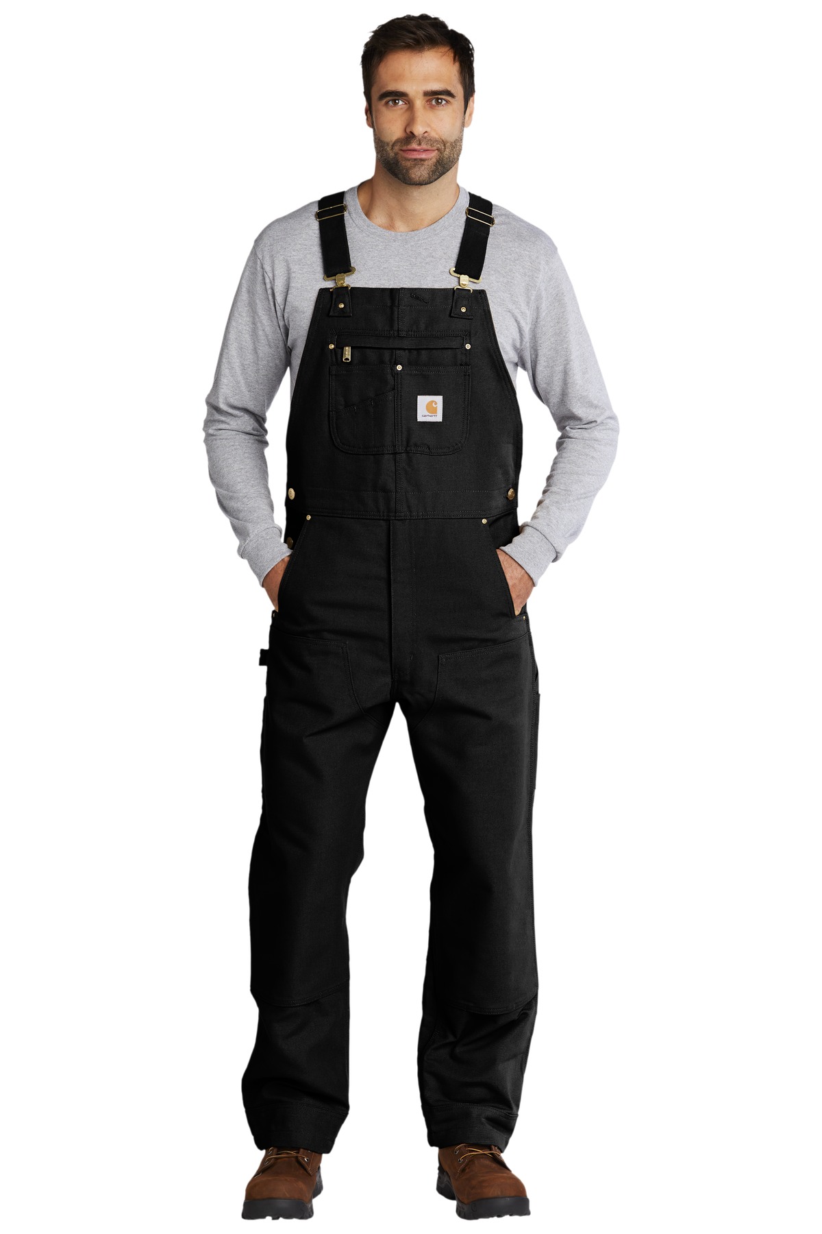 Carhartt Duck Unlined Bib Overalls. CT102776 13