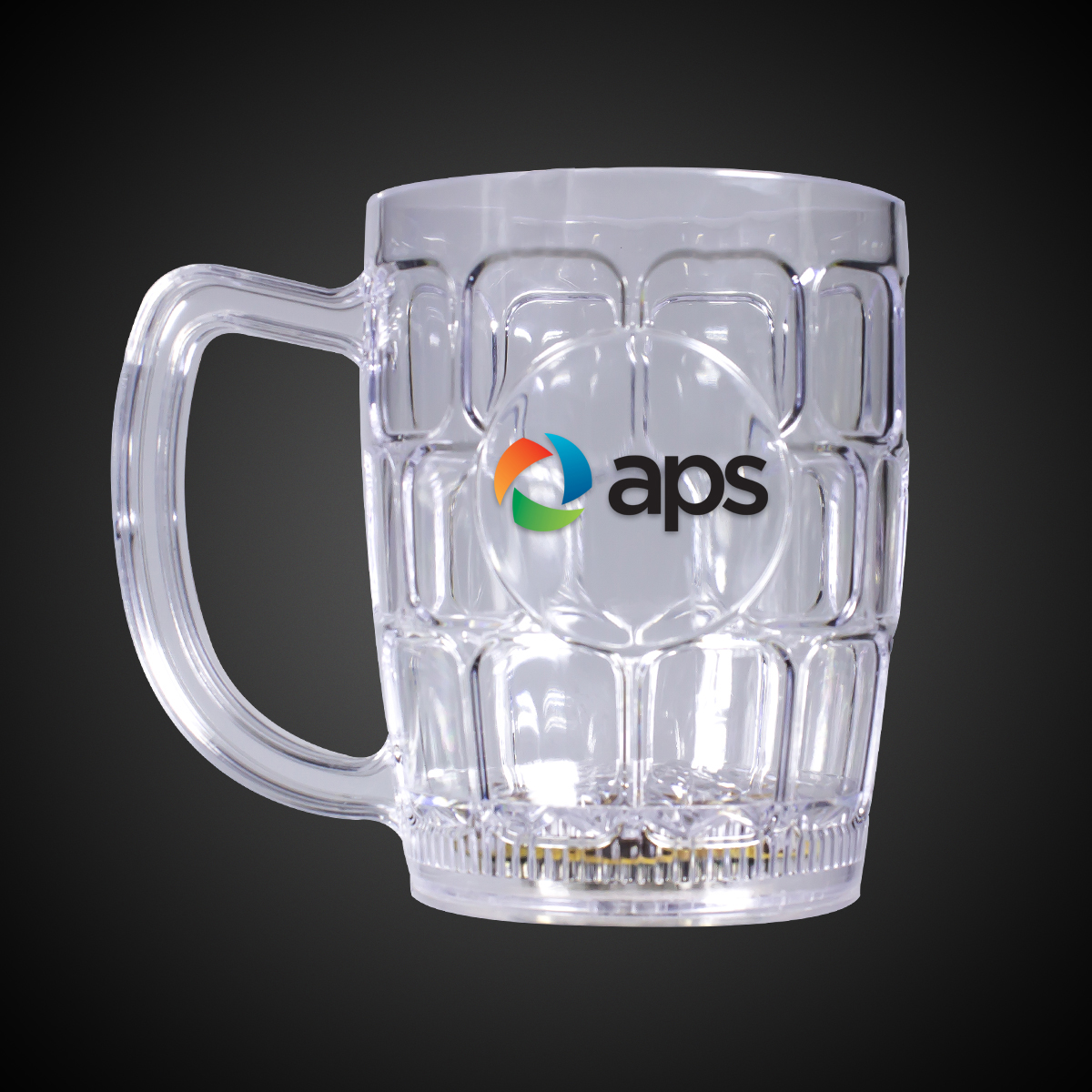 16 oz. MultiColor Flashing LED Glow Drinking Beer Stein