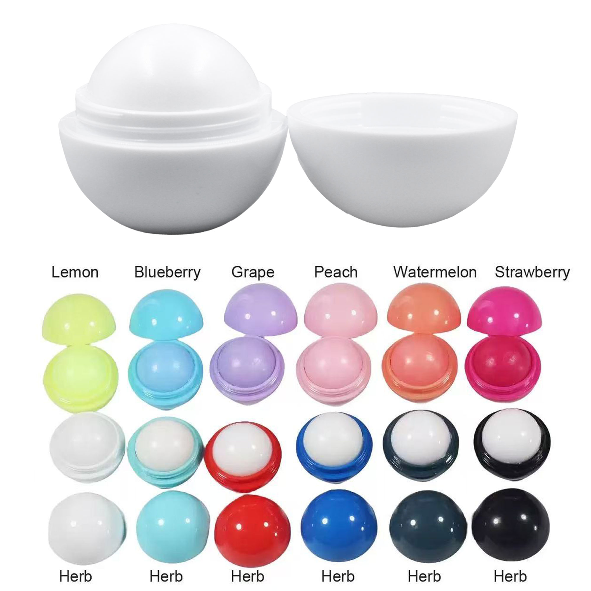 Vanilla Lip Balm Ball 1