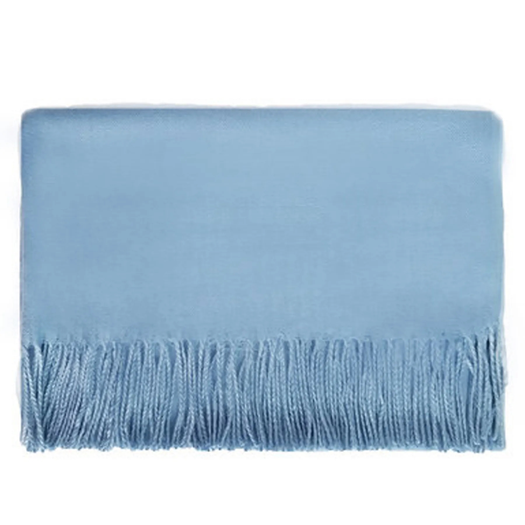 230G Winter Cashmere Scarf With Fringes 22