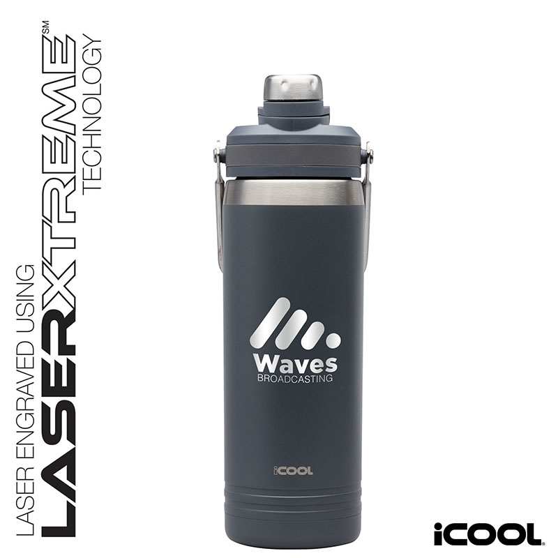 iCOOL® Lakewood 24 oz. Double Wall, Stainless Steel Bottle 15