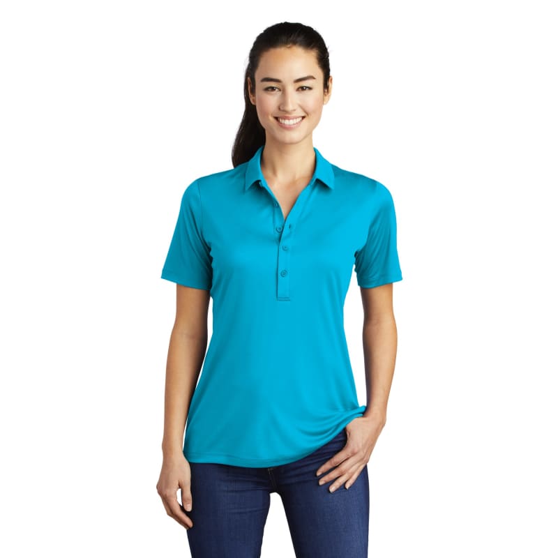 Sport-Tek Women's Posi-UV Pro Polo. 15