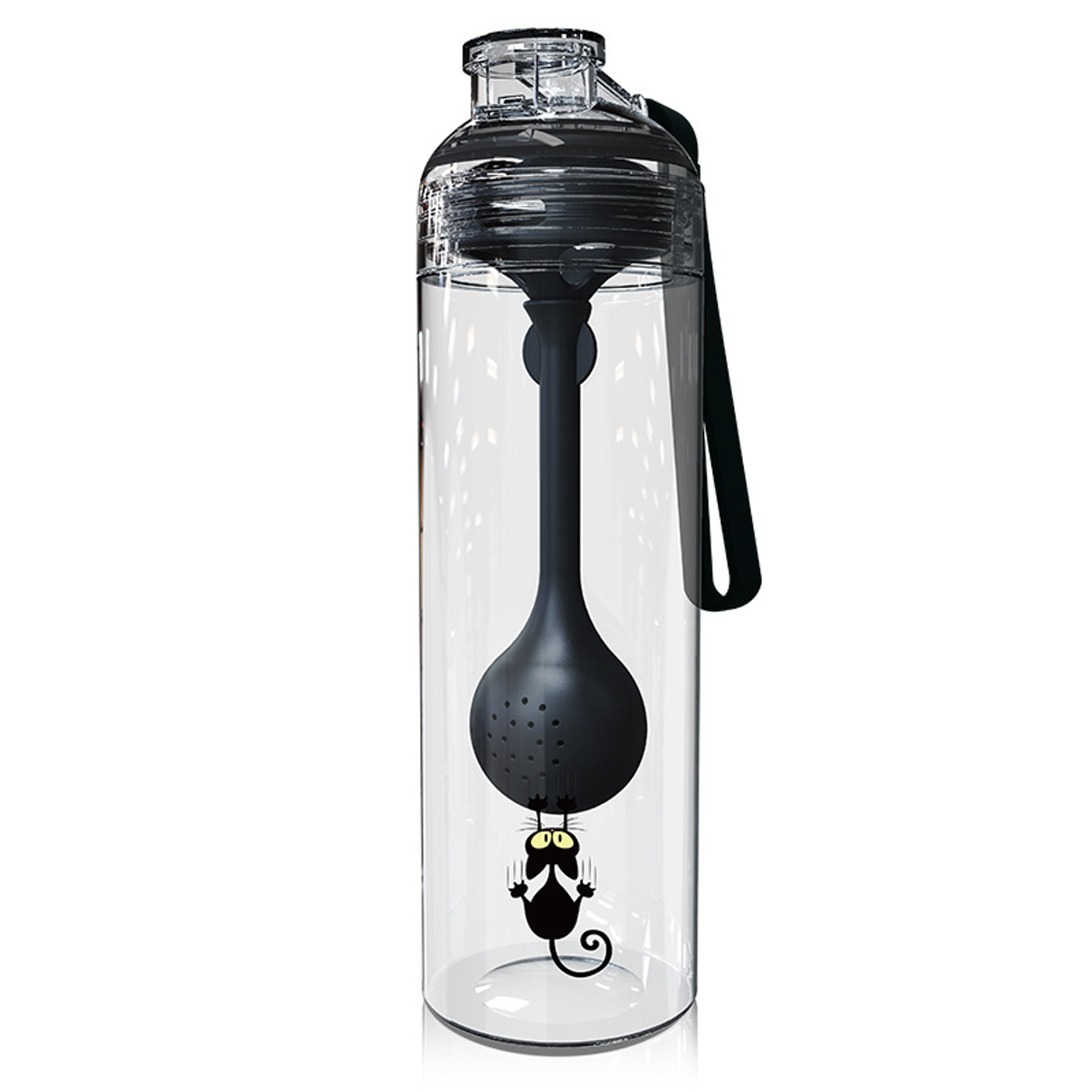 17oz BPA Free Tea Infuser Water Bottle w/ Spoon 6