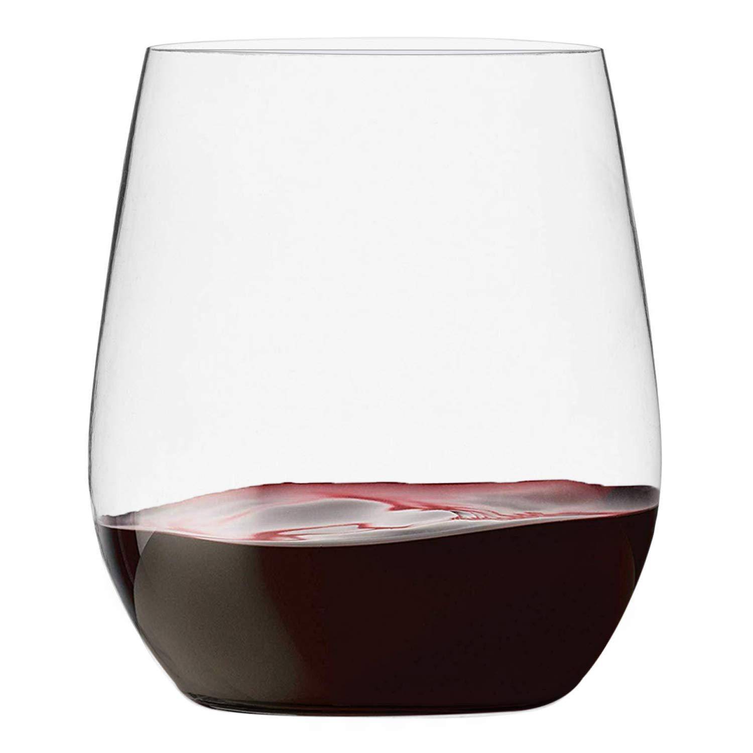 12oz PET Stemless Wine Glasses 5