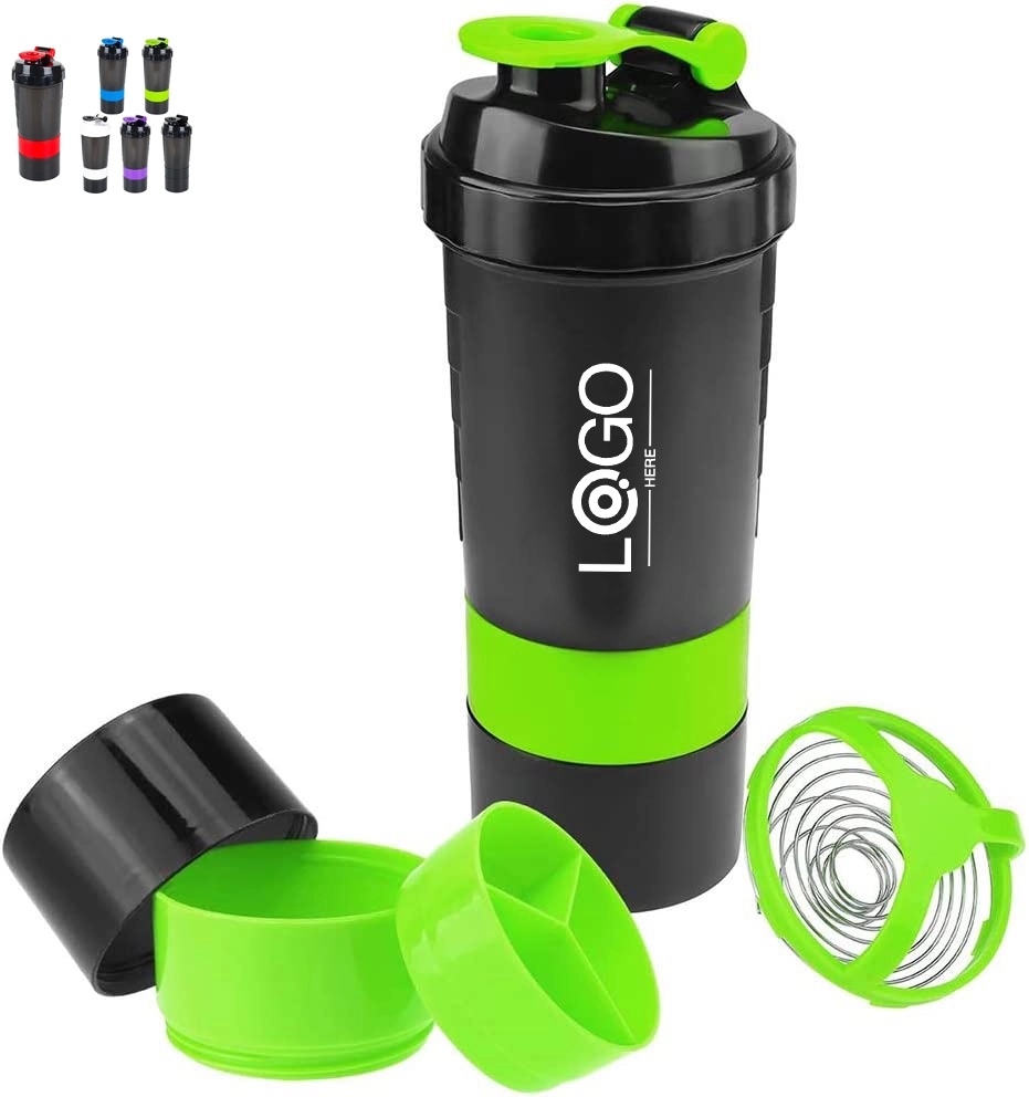 3 Layer Protein Shaker Bottle 4