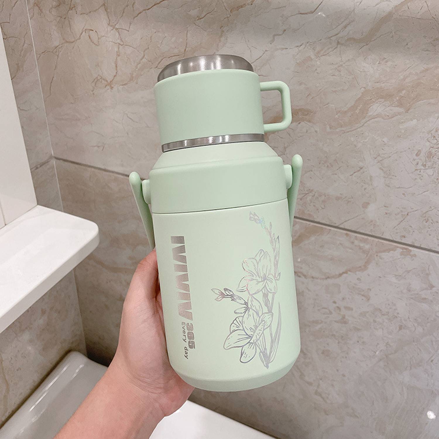 27oz Large Capacity Stainless Steel Portable Insulated Cup 4