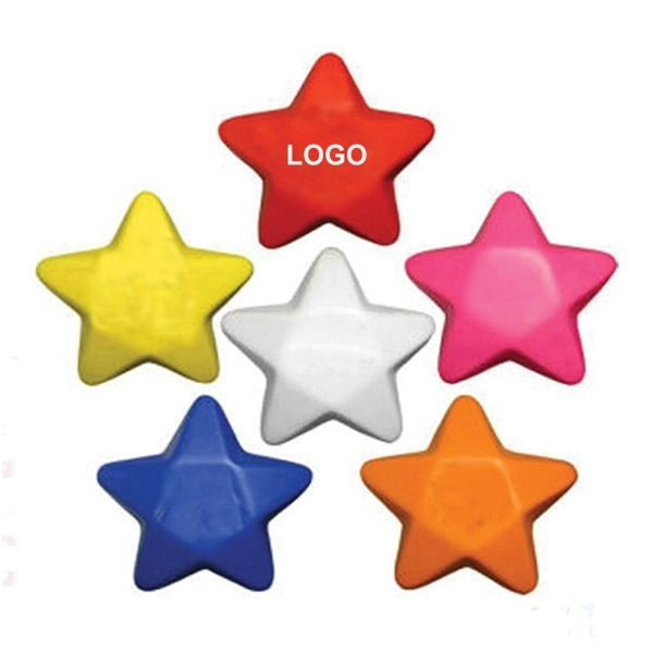 Five-point Star Shaped PU Foam Toy 2