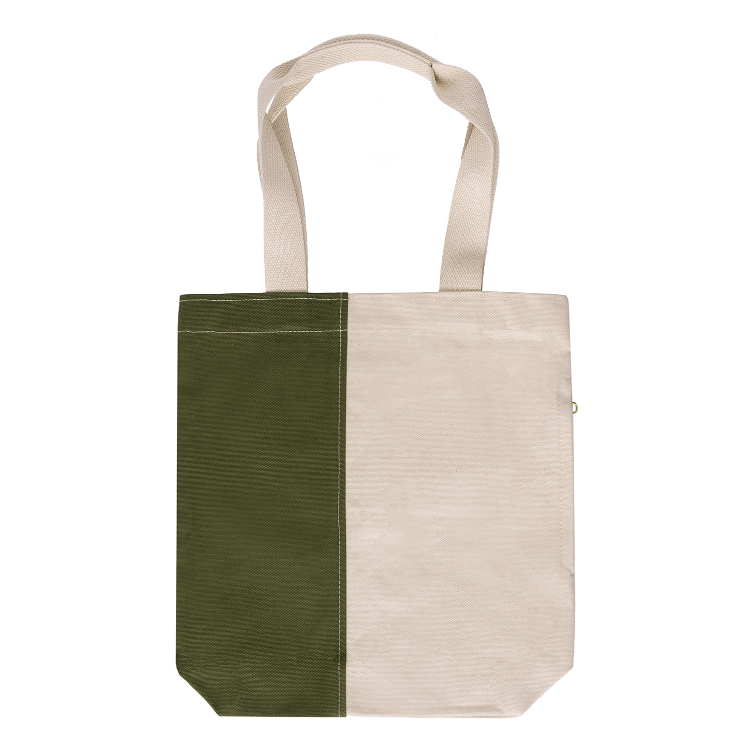 18 Oz. Heavyweight Two Tone Bay Tote 14