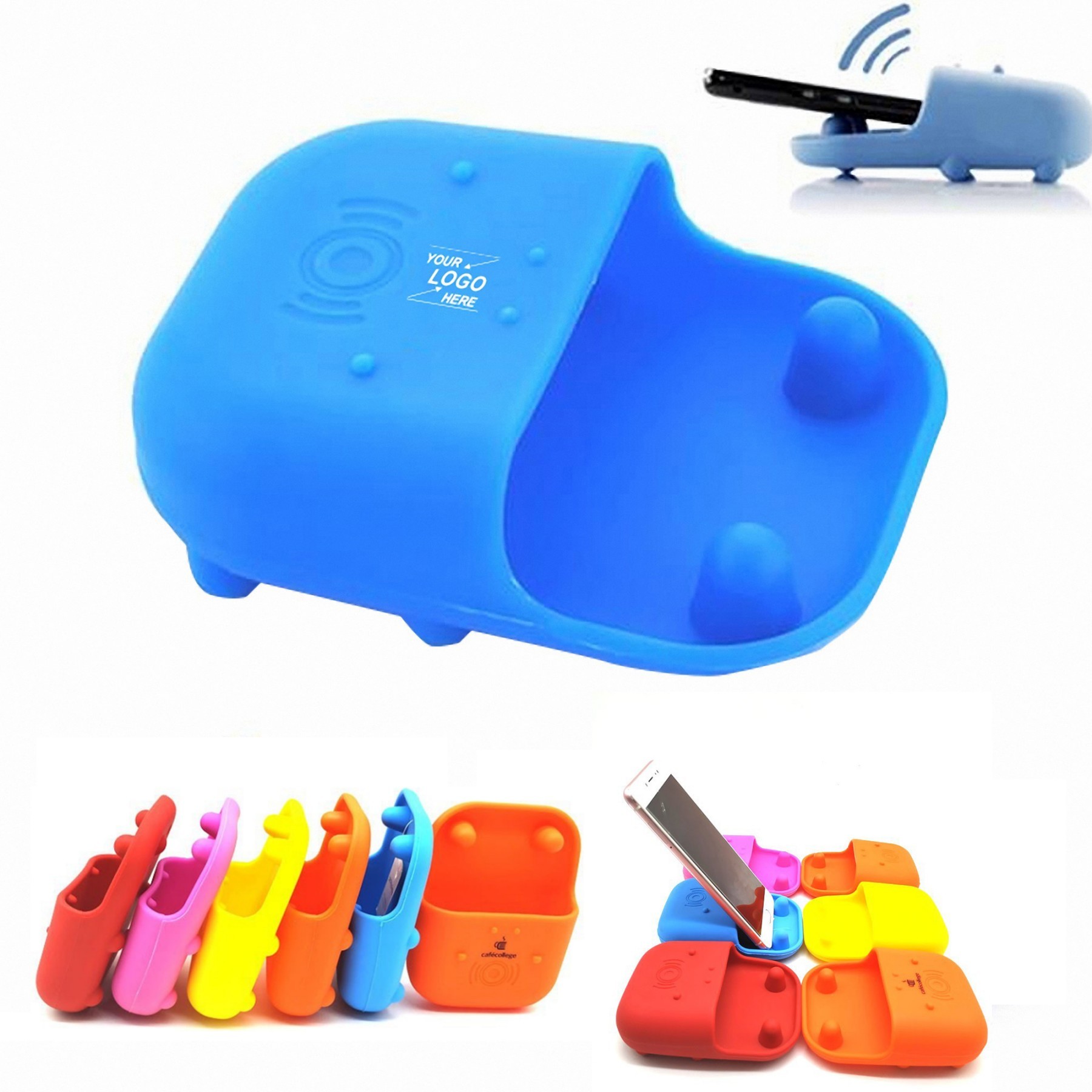Silicone Phone Stand Speaker 2