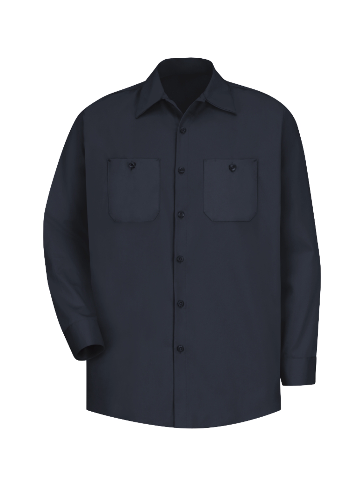 Red Kap Shirts - Men's Long Sleeve Wrinkle-Resistant Cotton Work Shirt 6