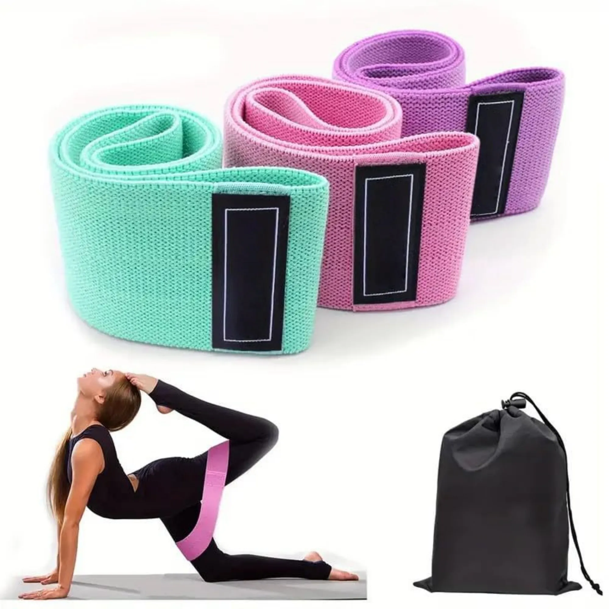 Yoga Rally Belt Fitness Hip Elastic Belt 4