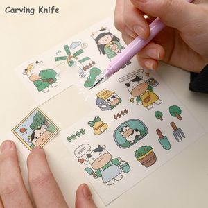 Pen Shaped Carving Knife Click Blade And Ink Pen Combo 5