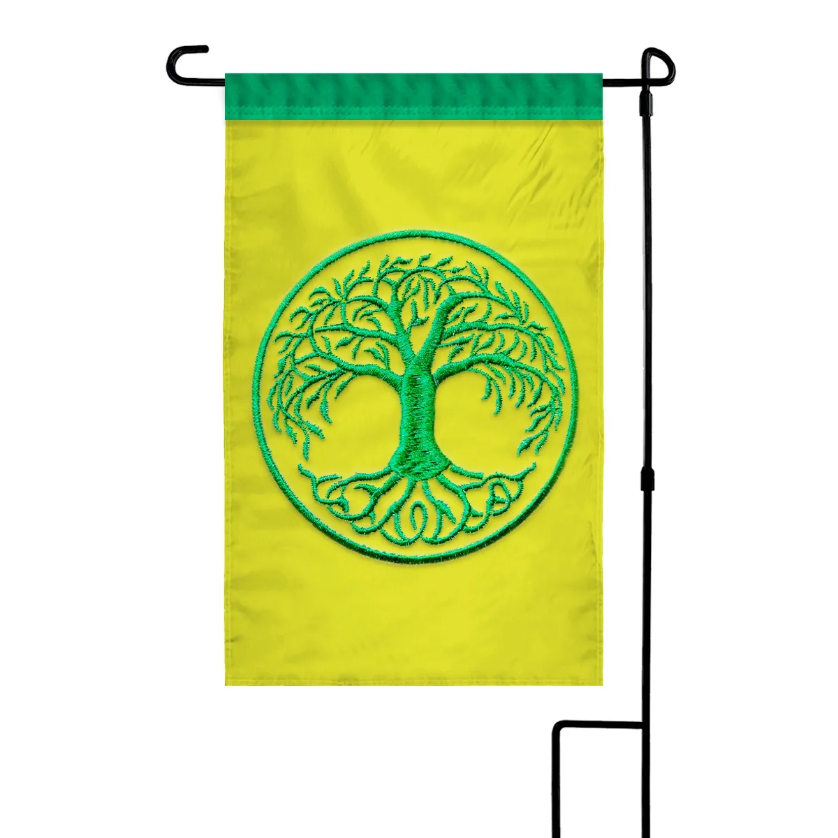 Custom Embroidered Garden Flag 12" x 18" E-Poly 2