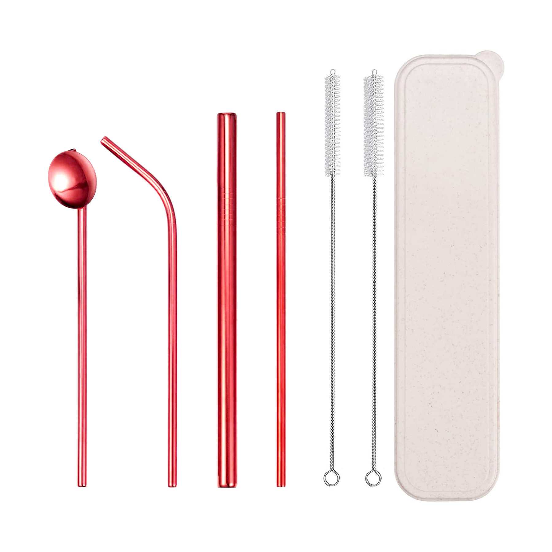 Stainless Steel Straw Set 2