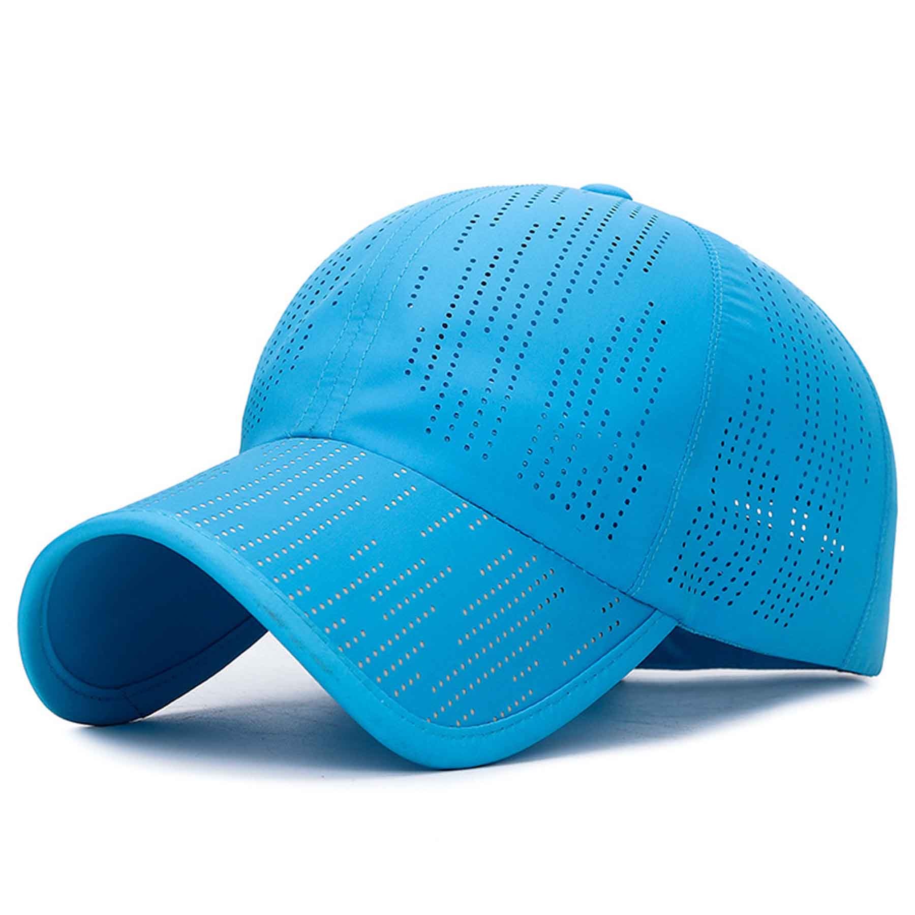 Summer Laser Cut Mesh Breathable Sports Baseball Cap 10