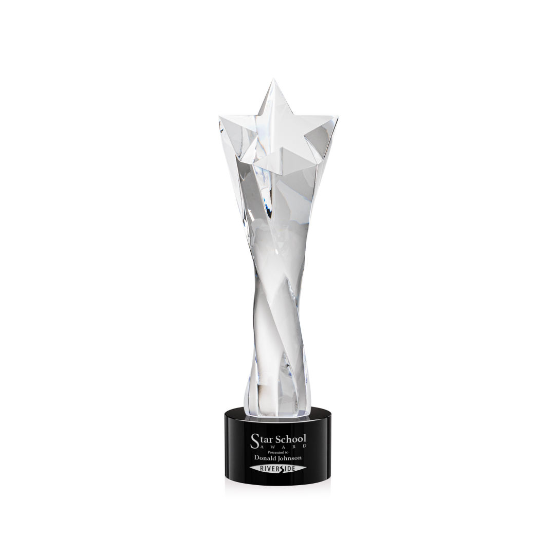 Arlington Star Award on Marvel Base - Black 3
