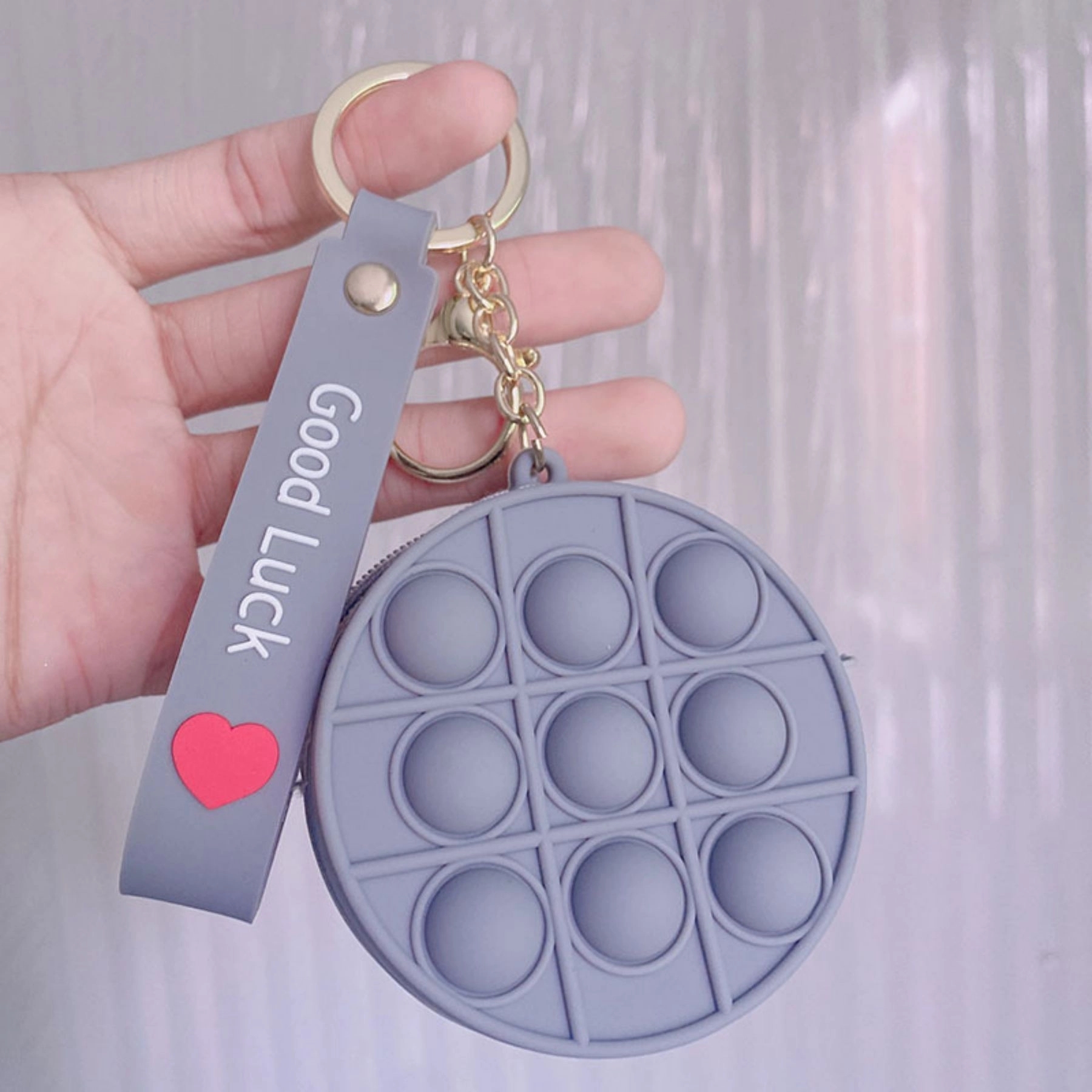 Silicone Figetget Mini Bag Coin Purse 4
