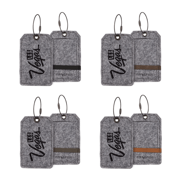 Poplar Felt Luggage Tag
