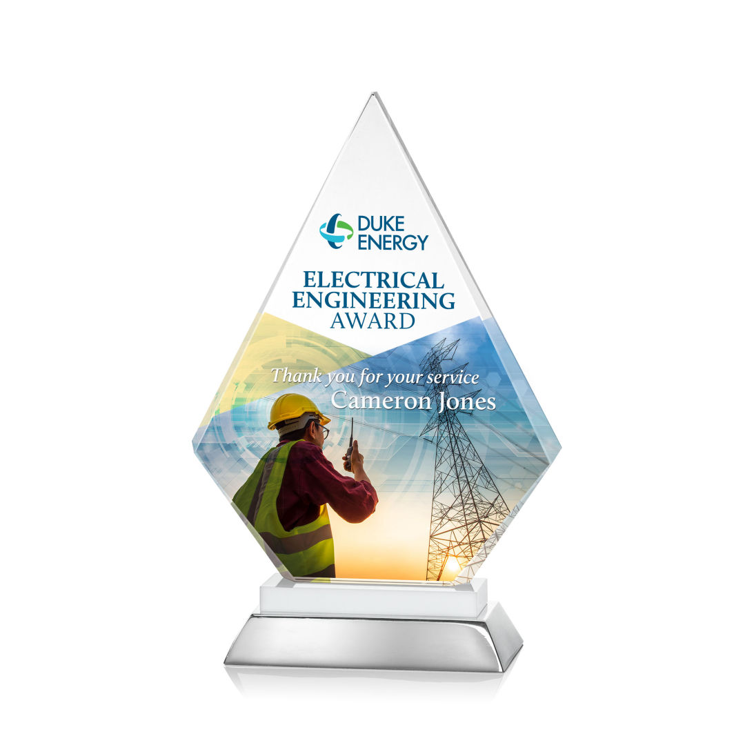 Valhalla VividPrint™ Award - White 7