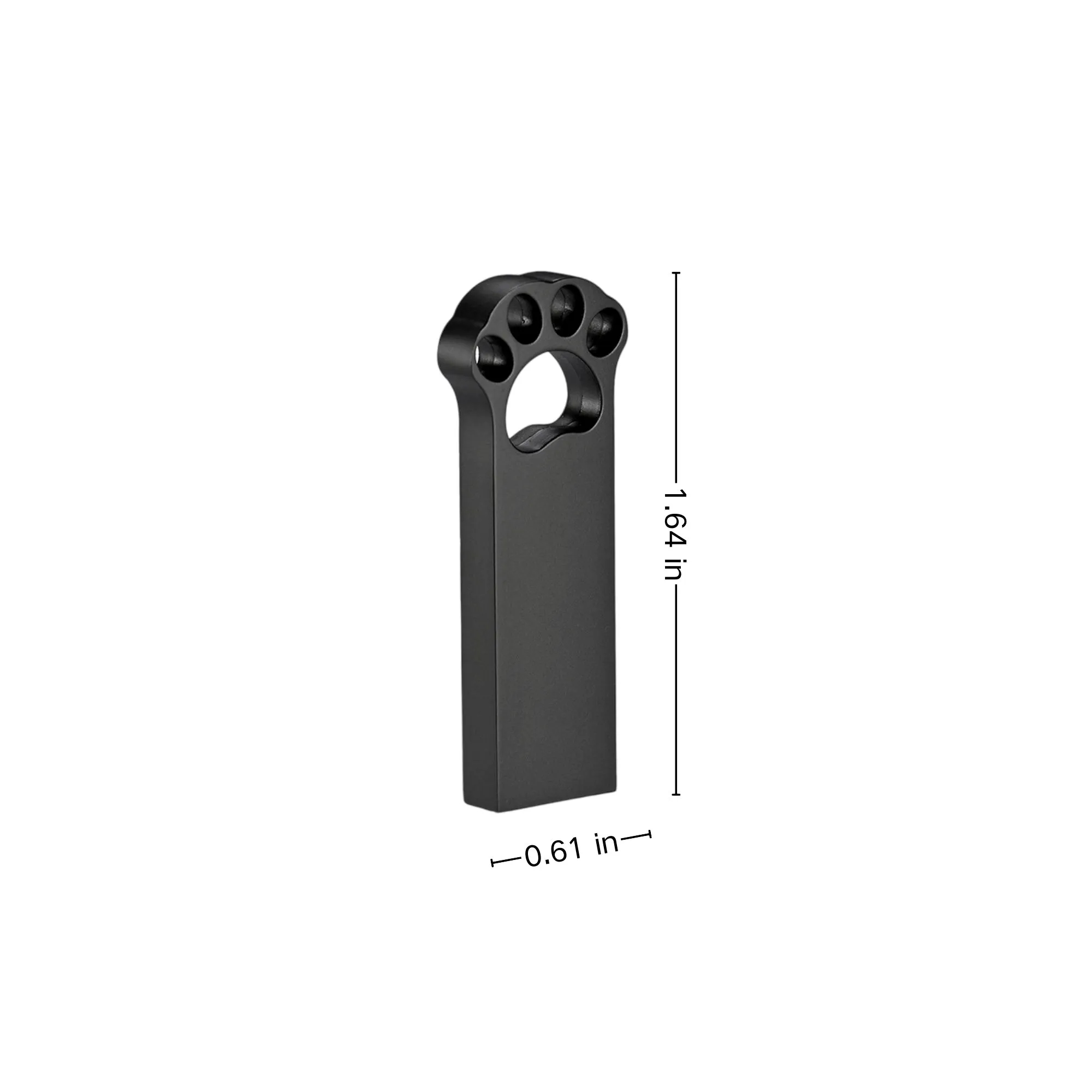 Portable Metal Cat Claw Shaped USB Flash Drive 5