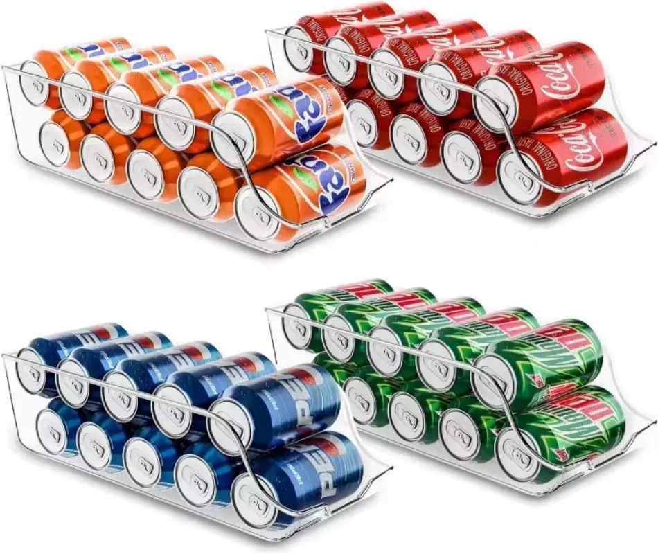 Clear Soda Can Organizer for Kitchen 6