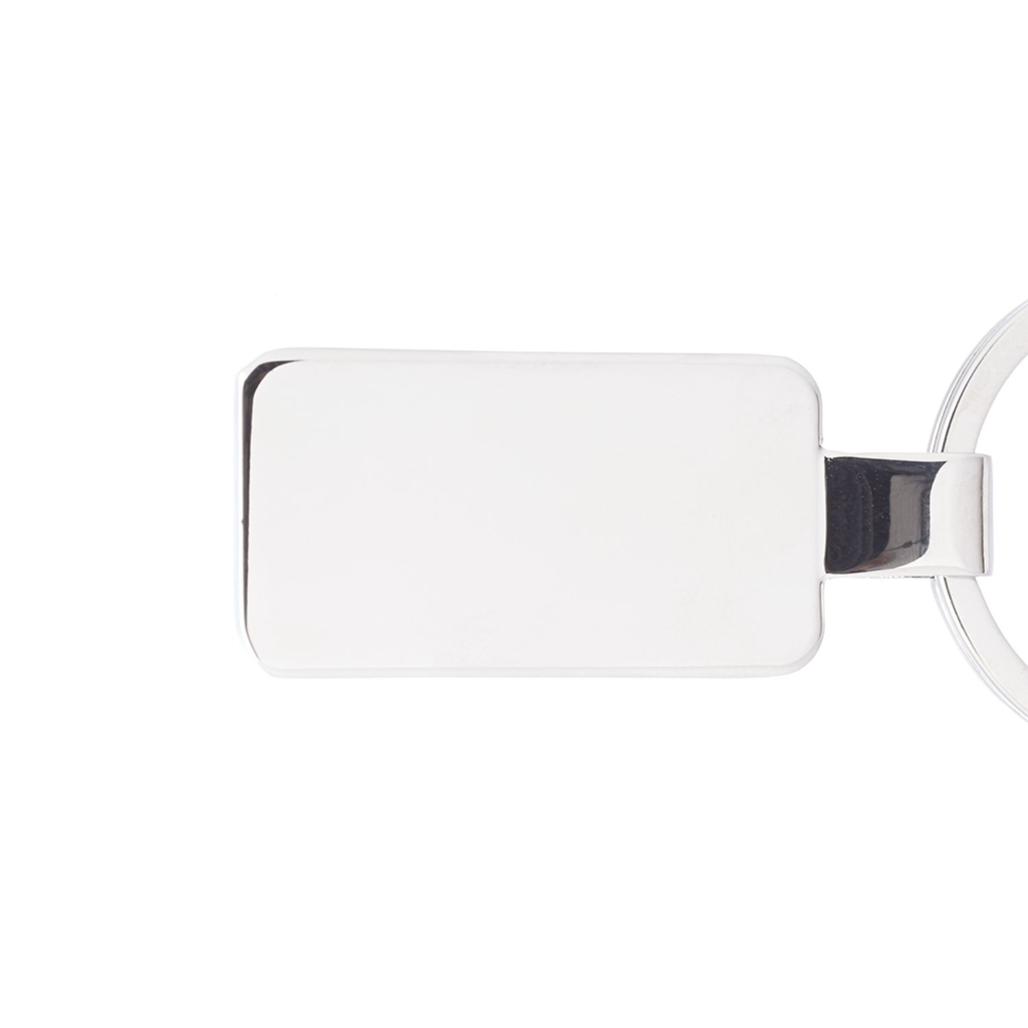 Custom Reflection Flat Metal Keychains