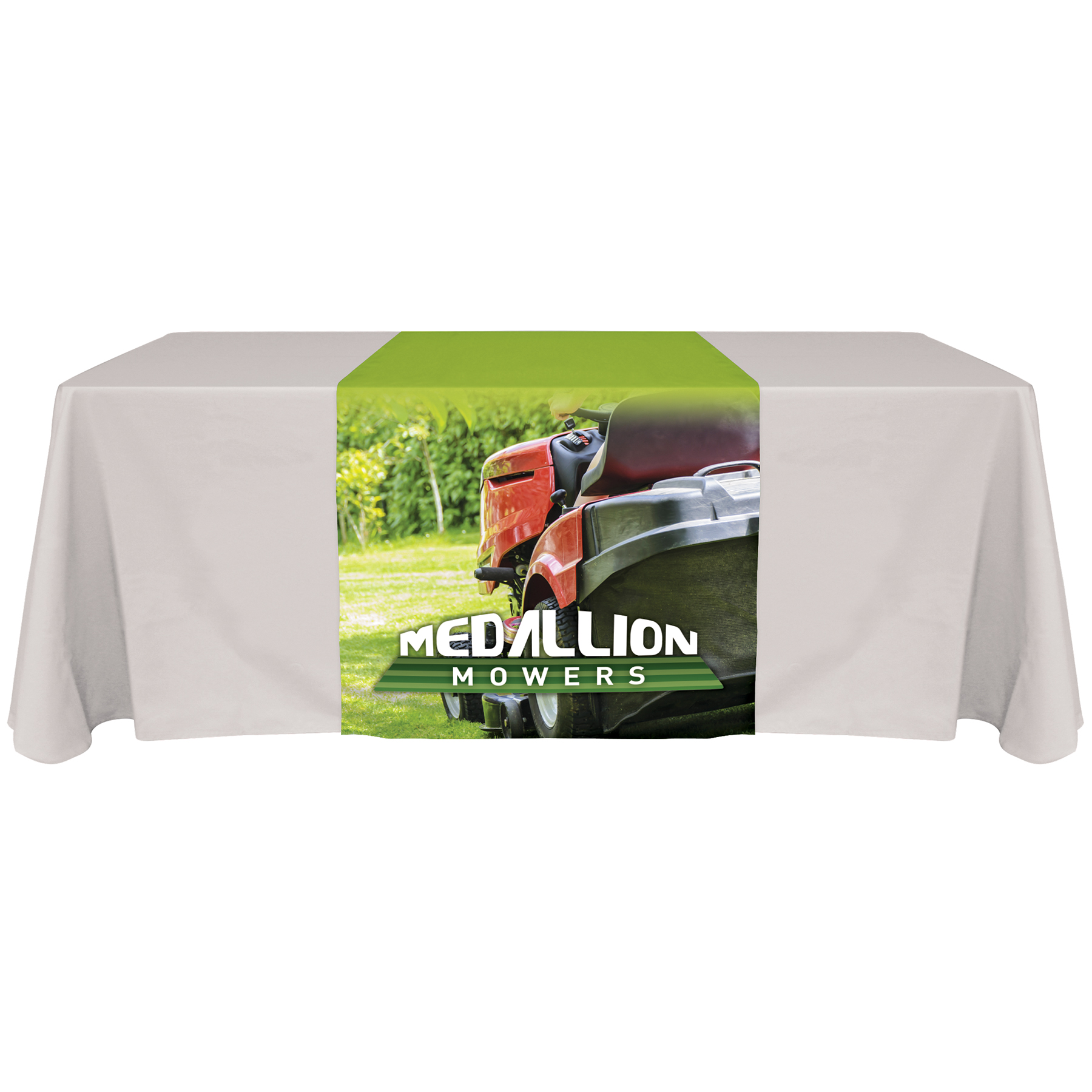 30" x 72" Knit Polyester Custom Table Runner 4