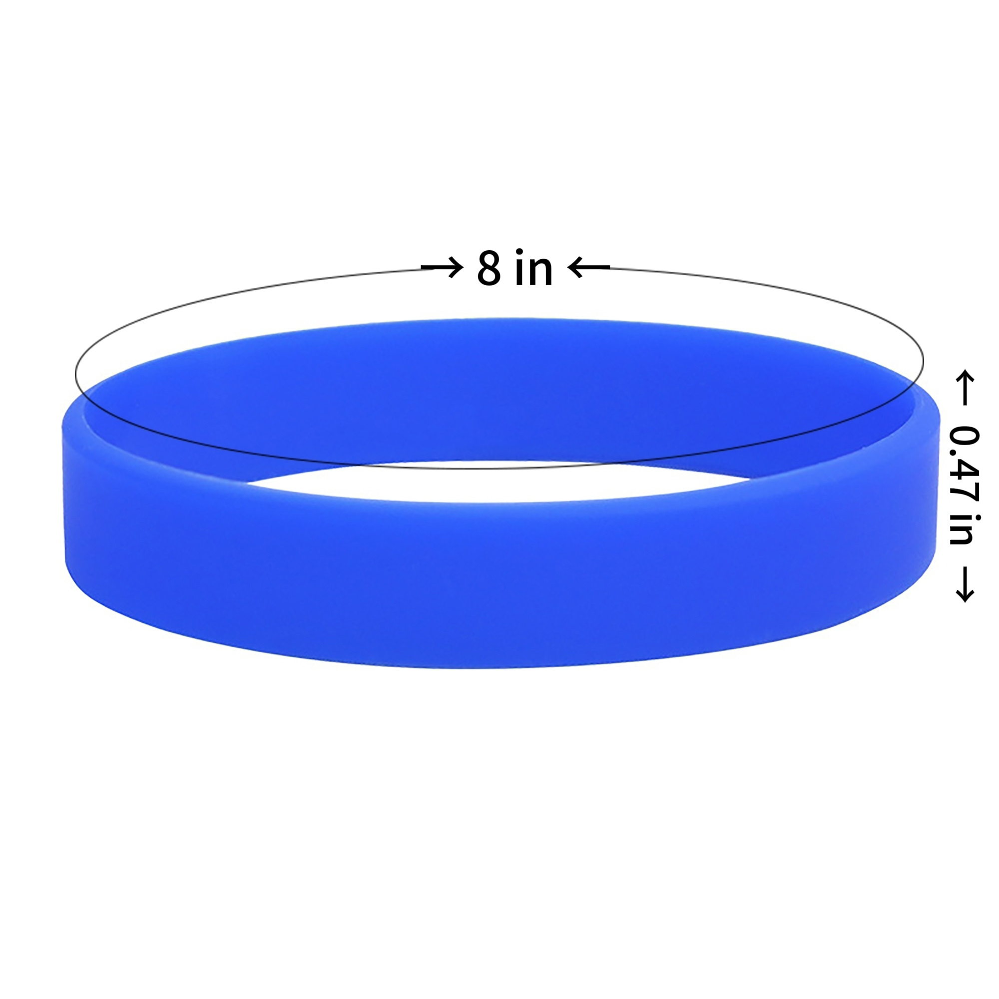Colorful Silicone Bracelets with Custom Printing 5