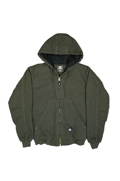 Berne Heartland Washed Duck Hooded Jacket 6